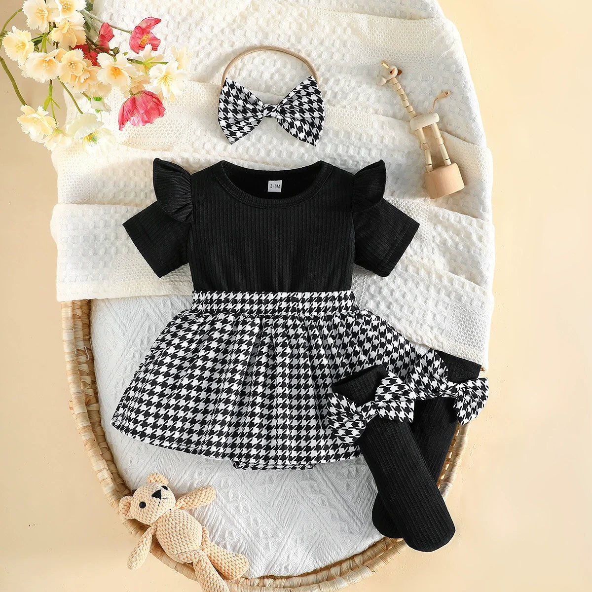 Macacão Infantil Feminino Verão Lacinho