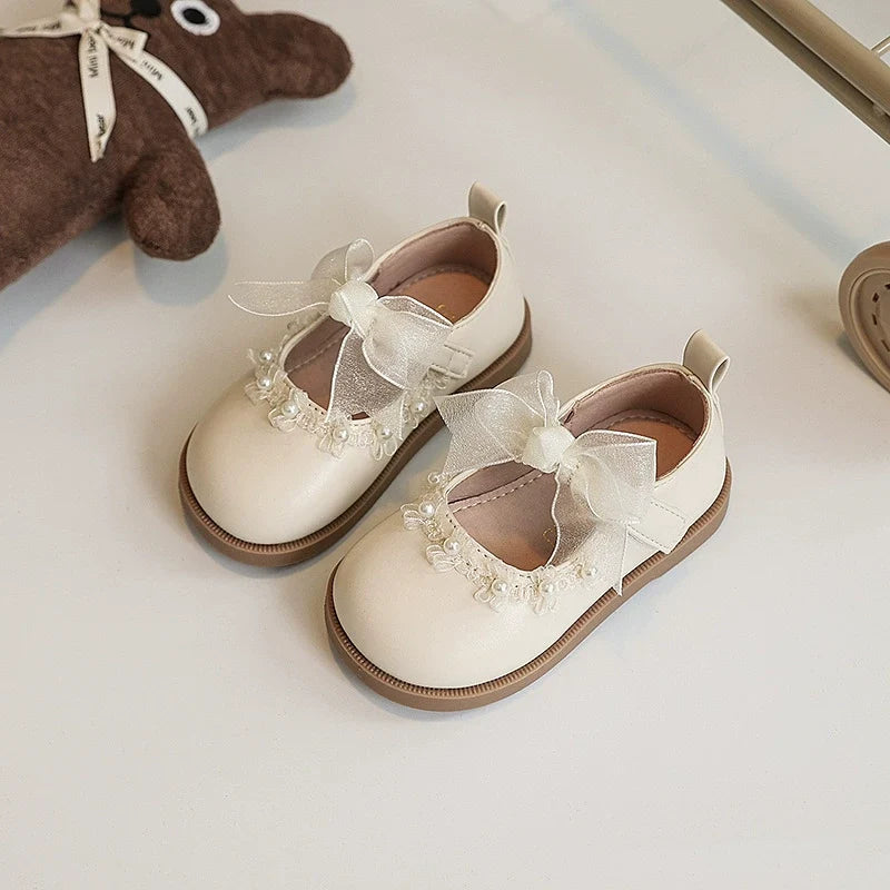 Sapato Infantil Feminino Lacinho de Tule