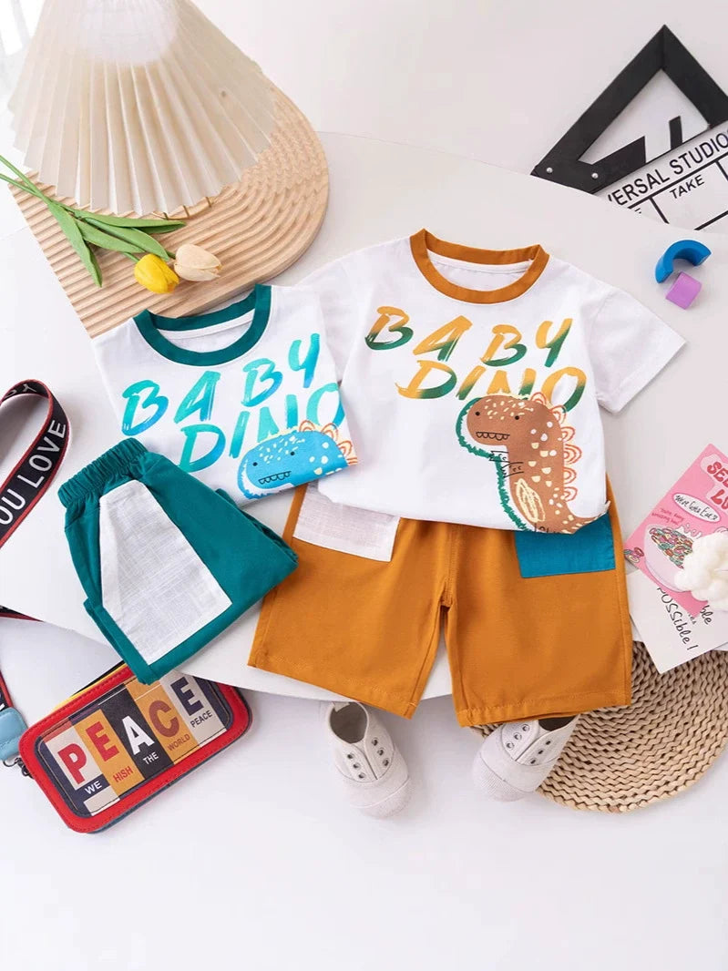 Conjunto Infantil Masculino Dino Baby