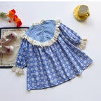 Vestido Infantil Corações Ursinhos