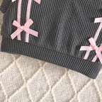 Conjunto Infantil Vestido + Colete Lacinhos