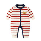 Macacão Infantil Tricô Lístras Ursinho
