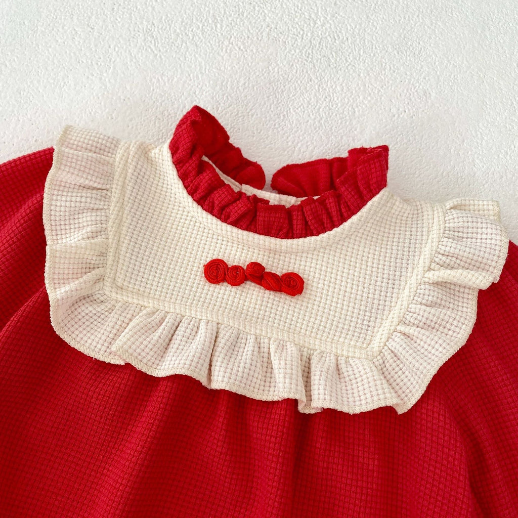 Body Infantil Feminino Vermelho