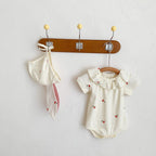 Body Infantil Feminino Cerejinhas