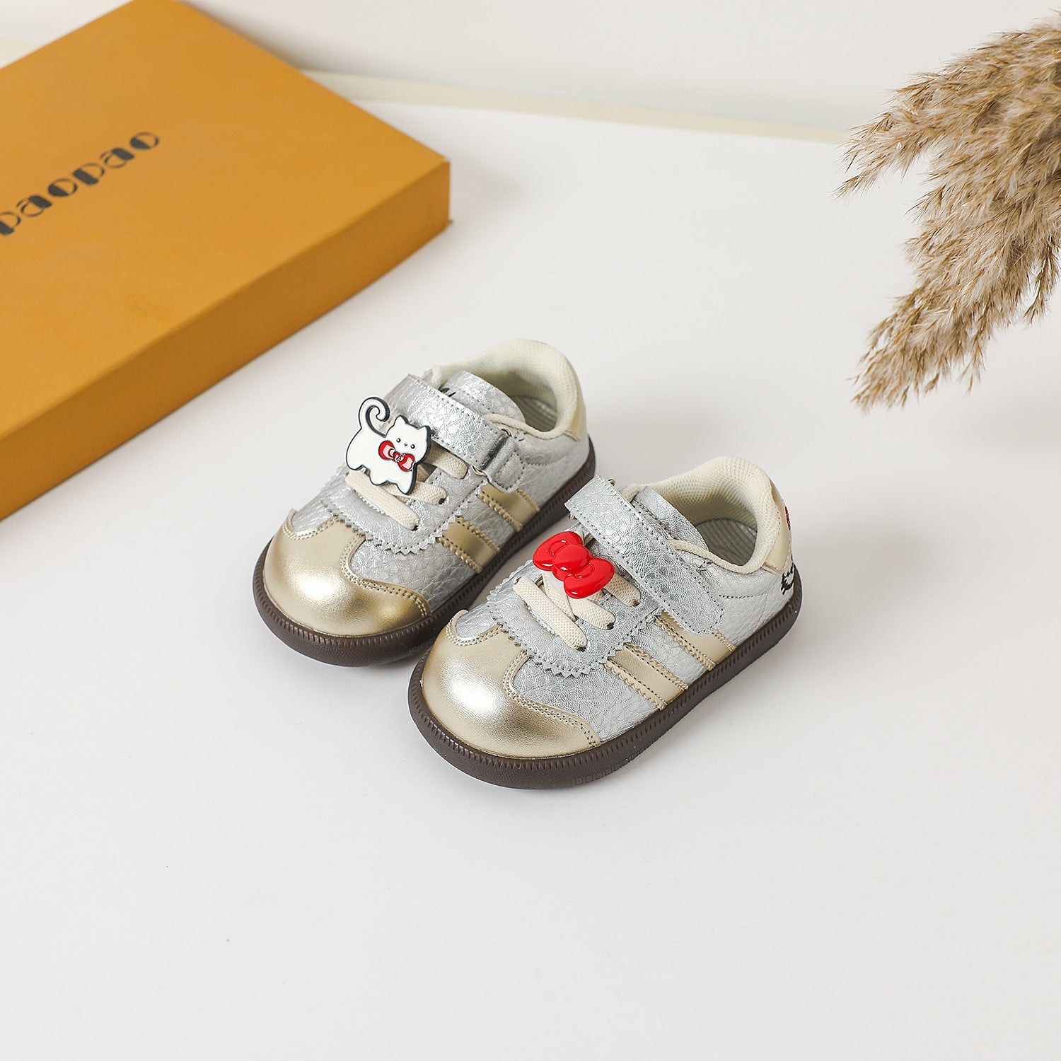 Tênis Infantil Velcro Gatinha