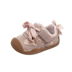Tênis Infantil Feminino Florzinhas com Velcro