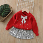 Conjunto Infantil Brilhante Lacinho
