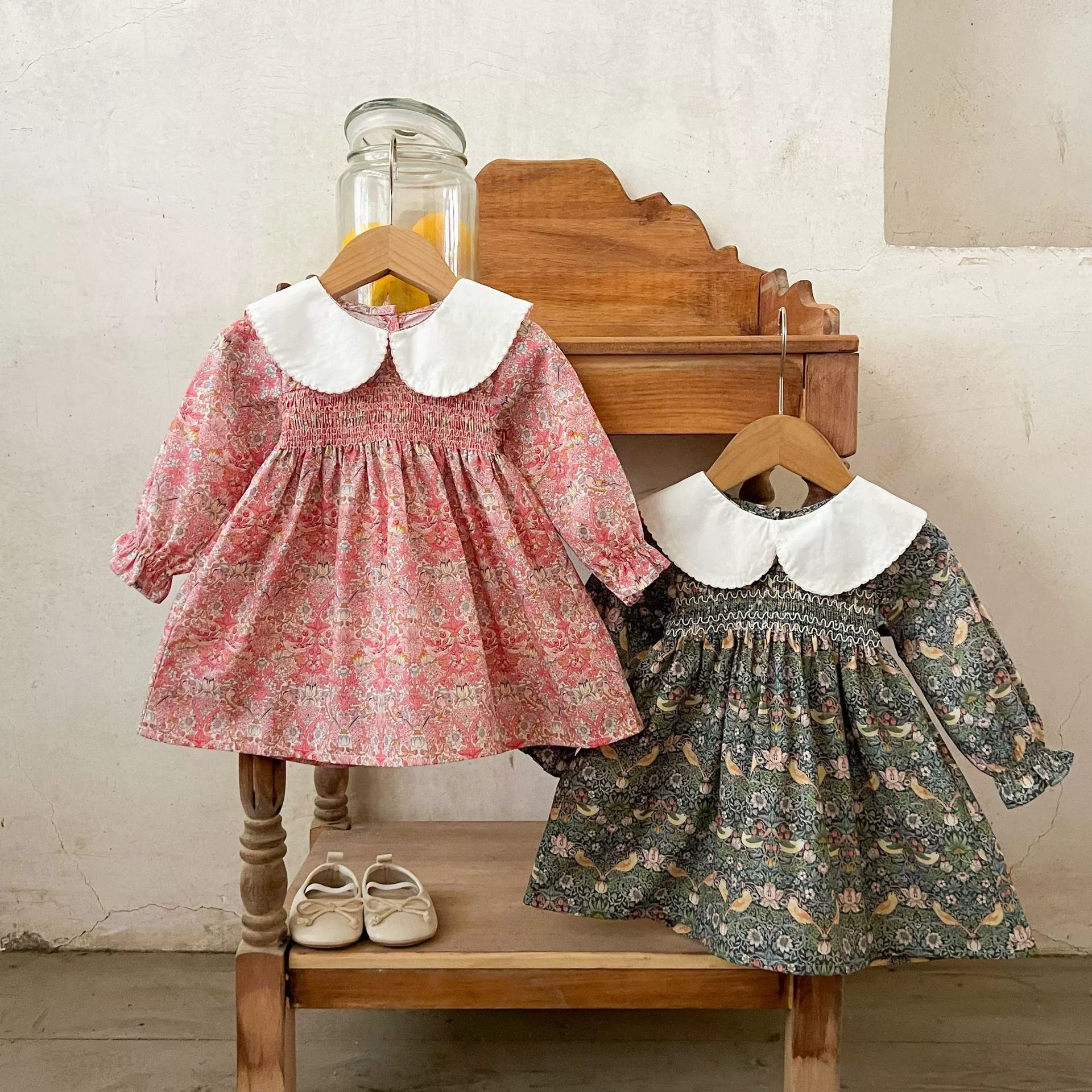 Vestido Infantil Floral Golinha