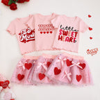 Conjunto Infantil Feminino Love Tule