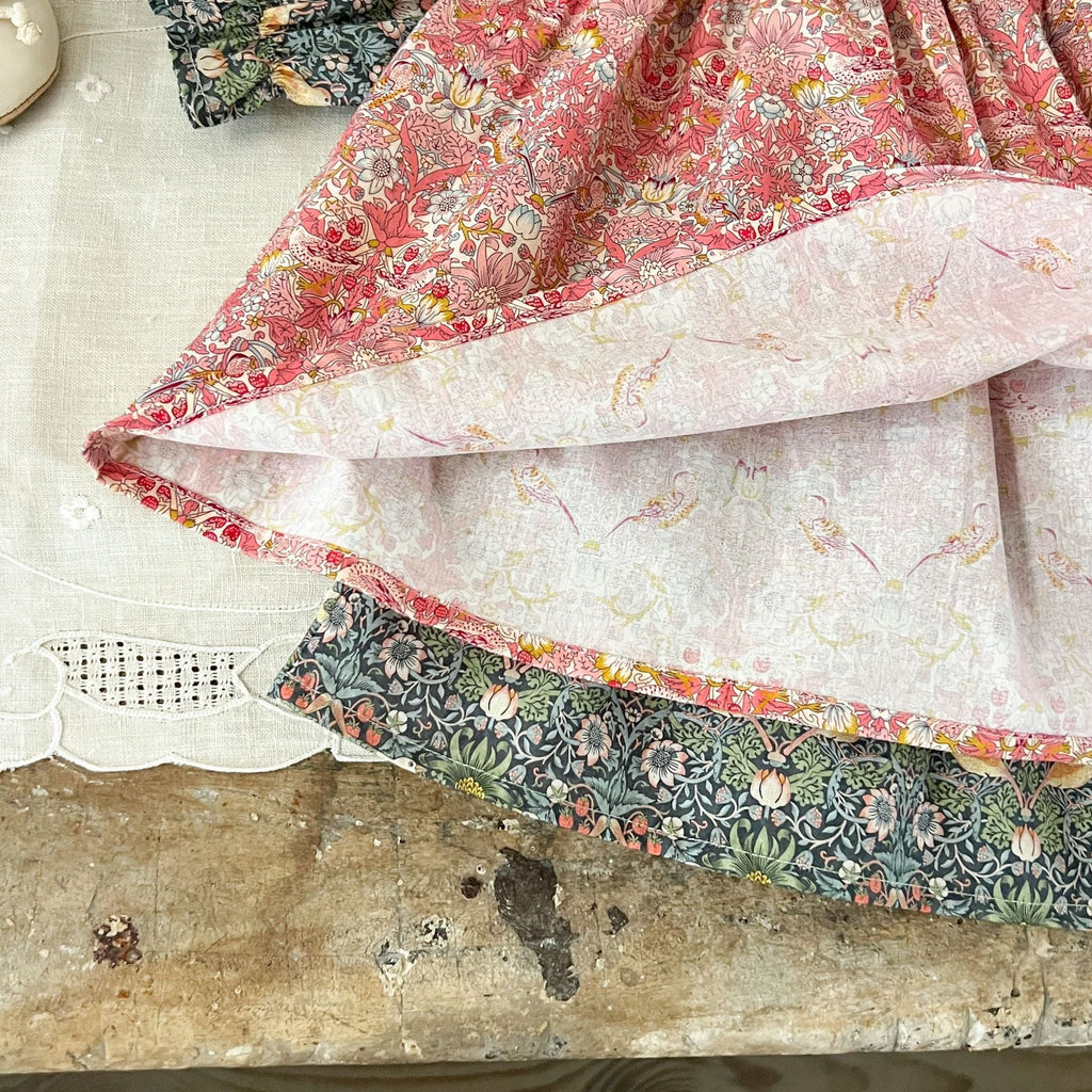 Vestido Infantil Floral Golinha