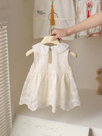 Vestido Infantil Verão Cerejinhas