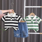 Conjunto Infantil Lístras e Jeans