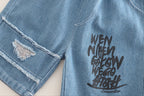 Conjunto Infantil Lístras e Jeans