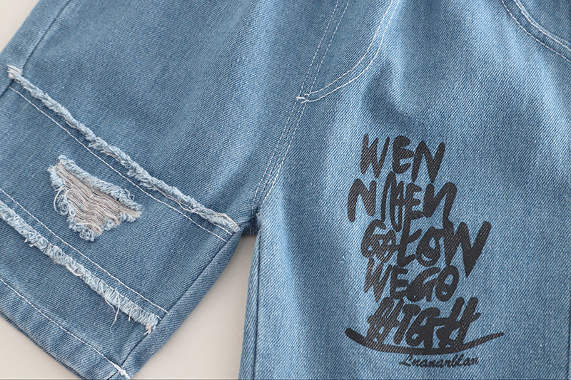 Conjunto Infantil Lístras e Jeans