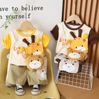 Conjunto Infantil Masculino Bichinhos