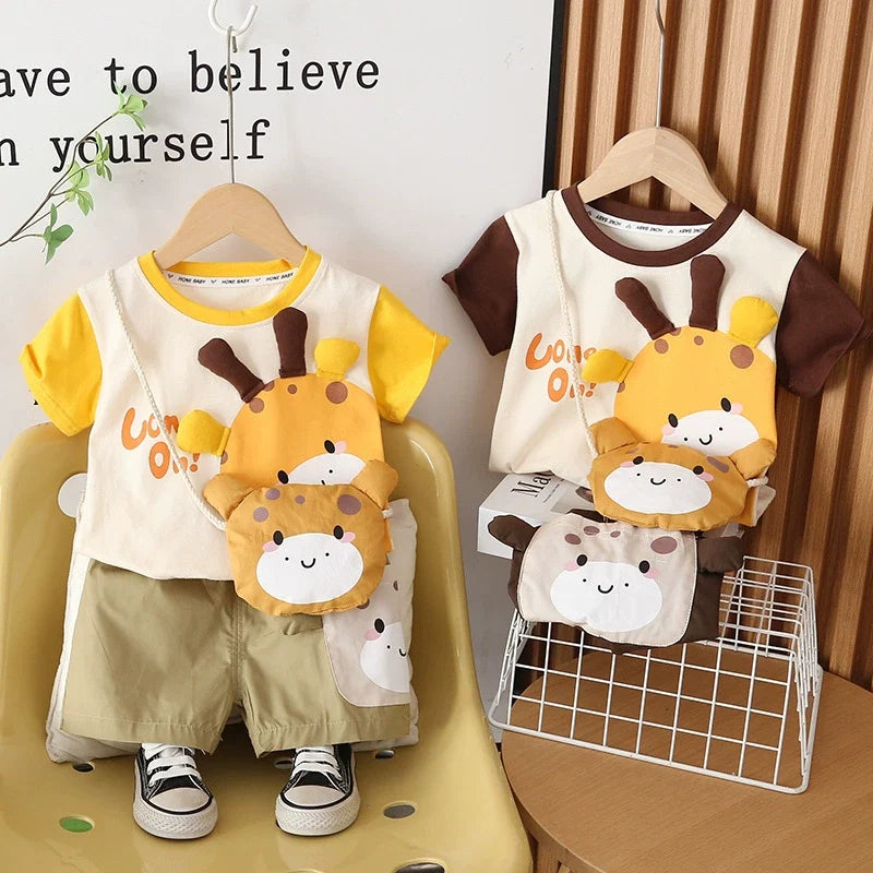 Conjunto Infantil Masculino Bichinhos