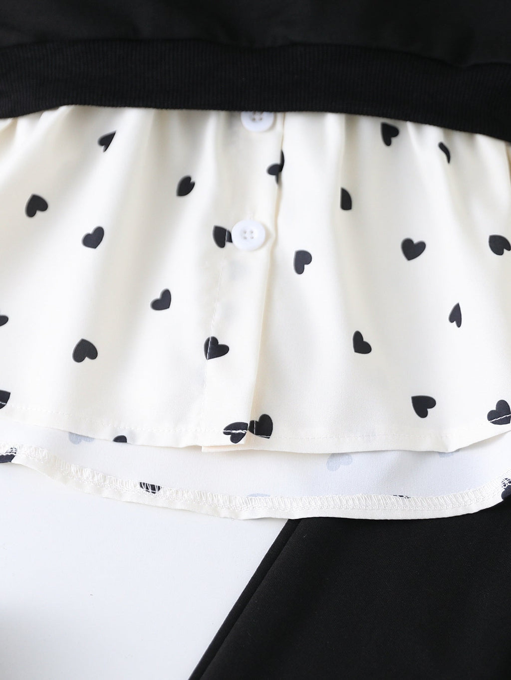 Conjunto Infantil 3 Peças Golinha Corações