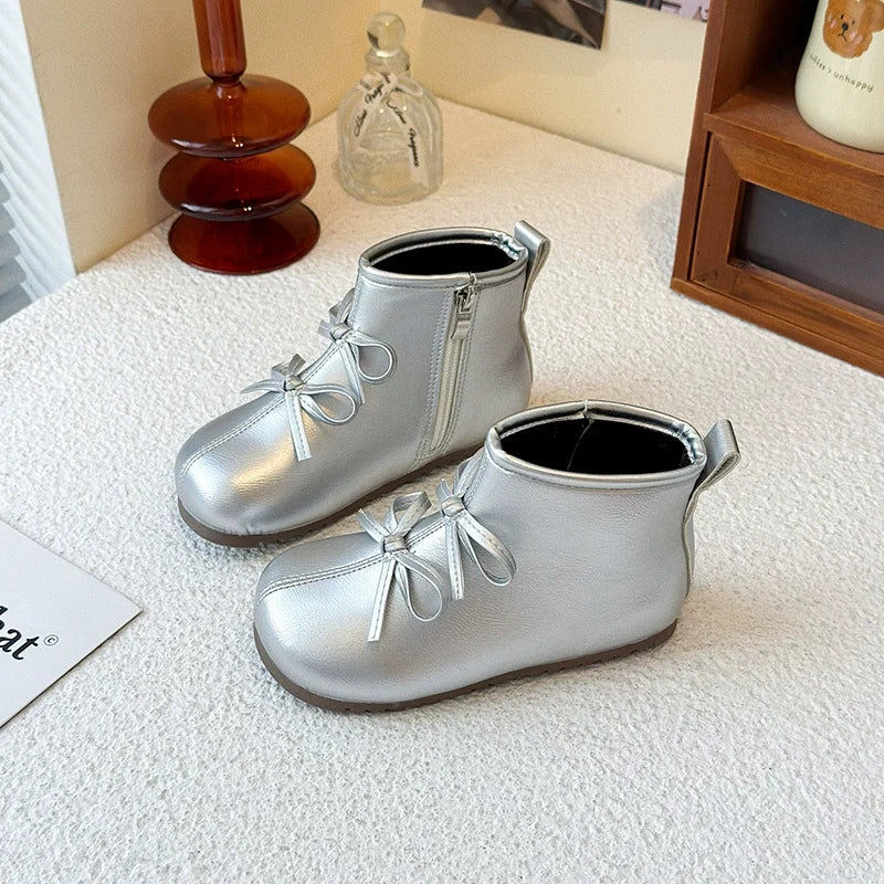 Bota Infantil Feminina Lacinhos