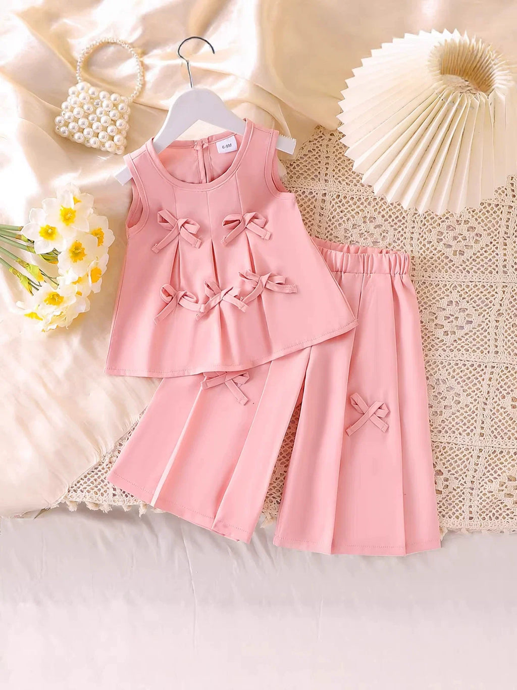 Conjunto Infantil Feminino com Lacinhos