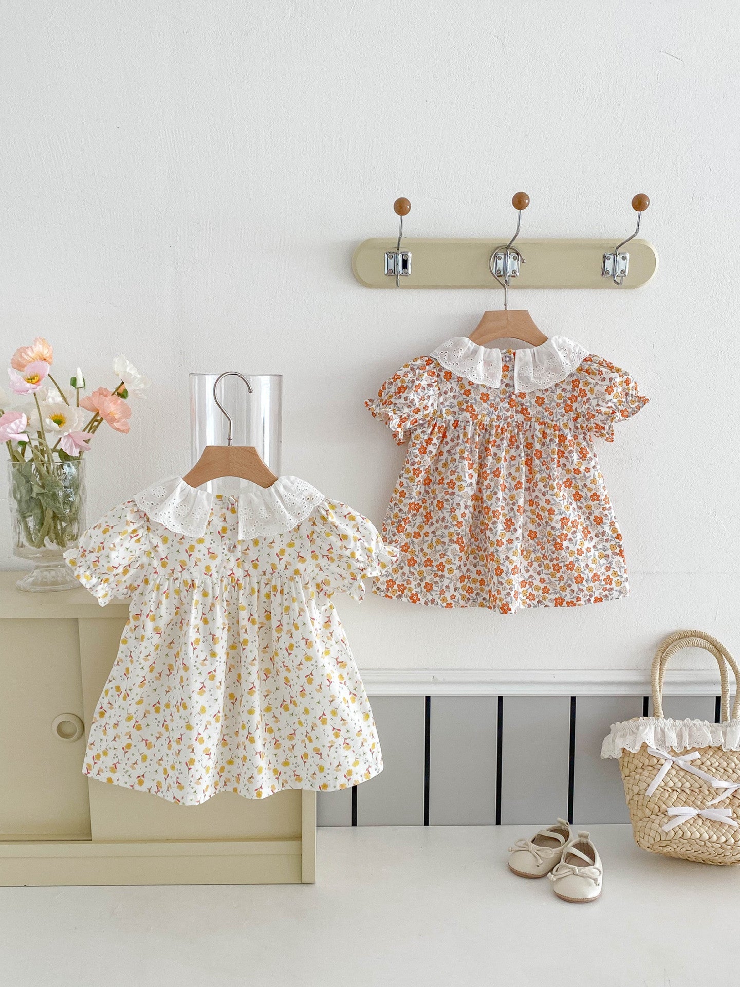 Vestido Infantil Verão Florzinhas
