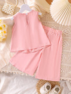 Conjunto Infantil Feminino com Lacinhos
