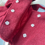 Conjunto Infantil Florzinha e Xadrez