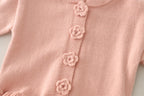 Conjunto Infantil 3 Peças Florzinhas