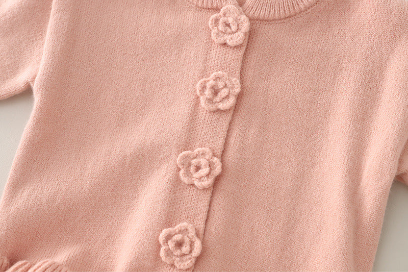 Conjunto Infantil 3 Peças Florzinhas