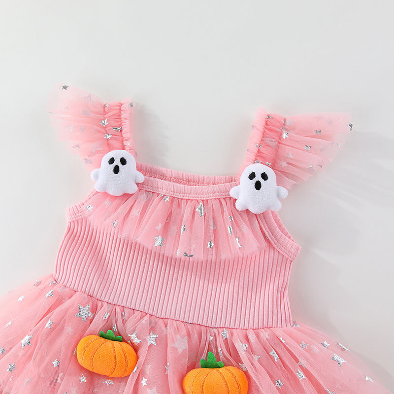 Vestido Infantil Helloween