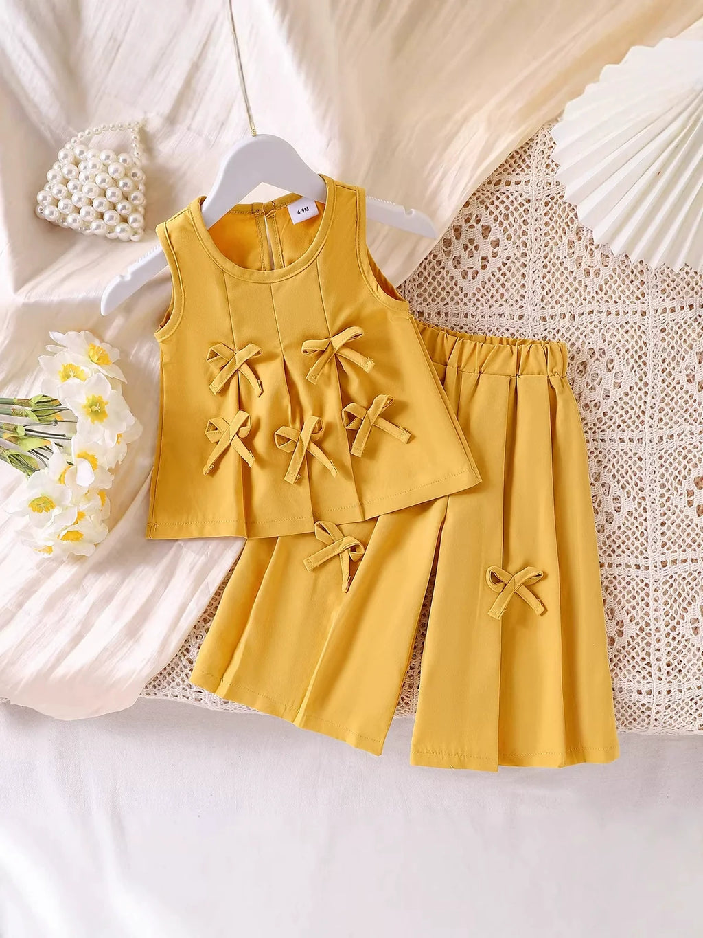 Conjunto Infantil Feminino com Lacinhos