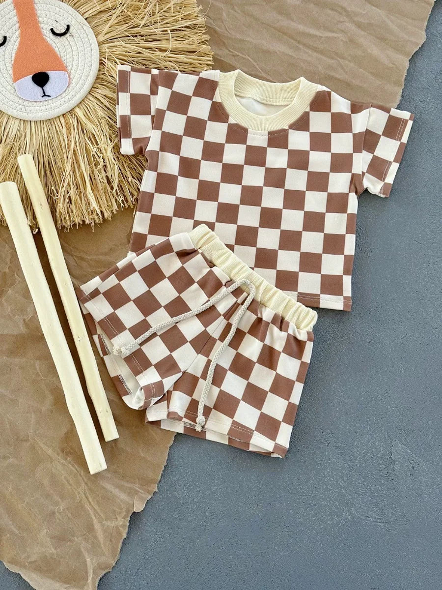 Conjunto Infantil de Verão Estampadinho