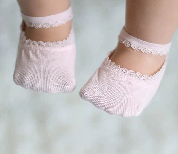 Meia Infantil Feminina Rendinha