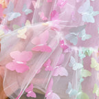 Vestido Infantil Tule Borboletinhas