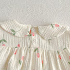 Body/ Conjunto Infantil Feminino Tulipas