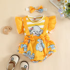 Body Infantil Elefantinhos