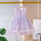 Vestido Infantil Rendado Coelhinho