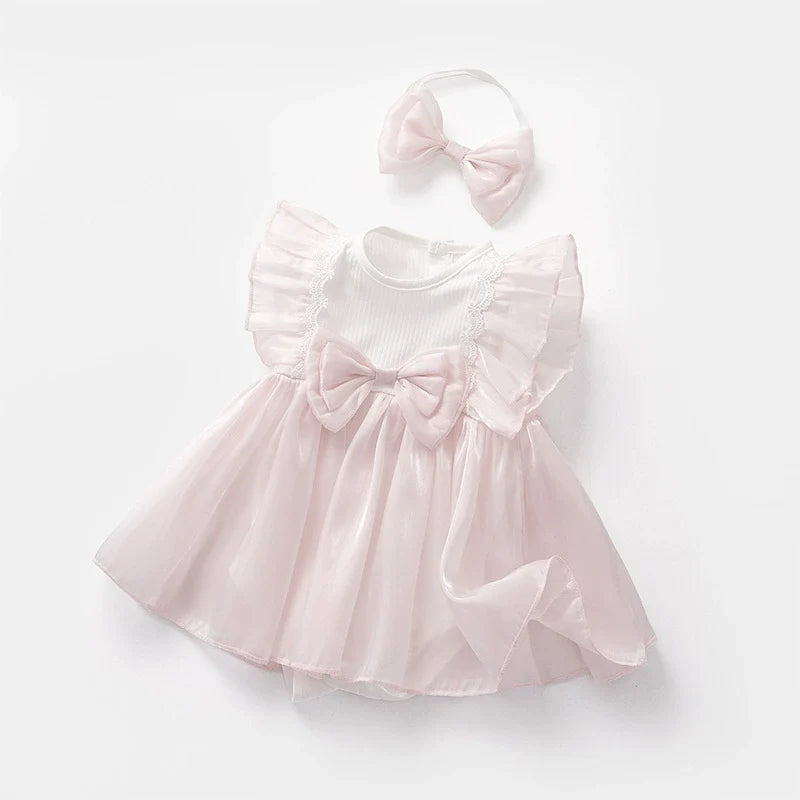 Vestido Infantil Lacinho