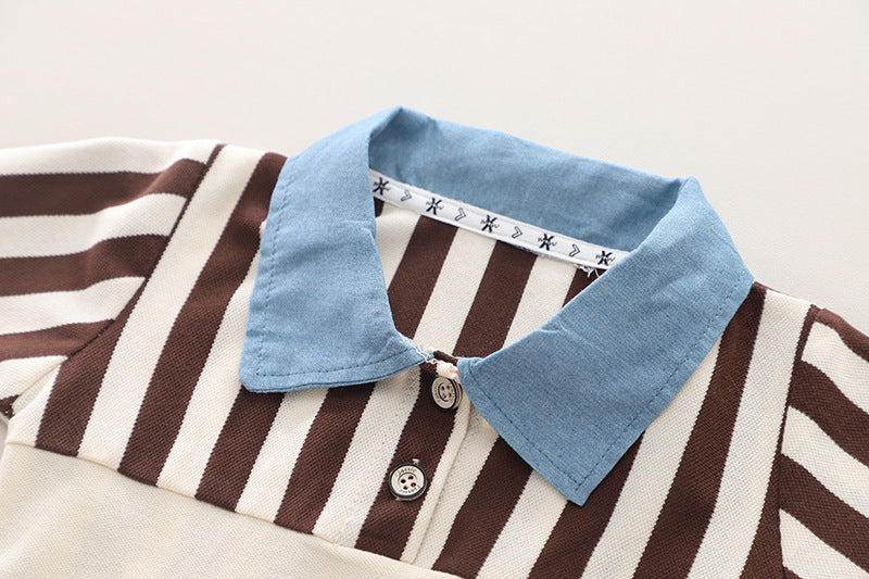Conjunto Infantil Masculino Lístras Ursinho