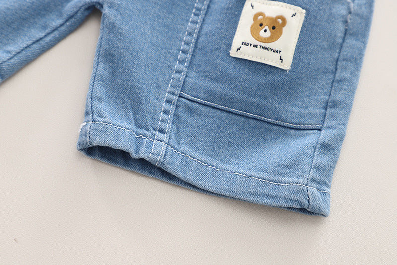 Conjunto Infantil Masculino Lístras Ursinho
