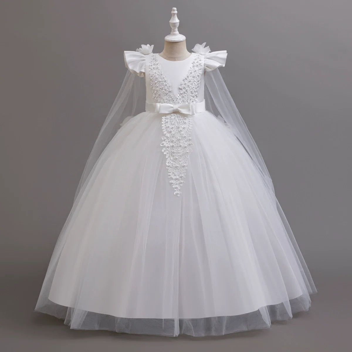 Vestido De Festa Longo com Renda
