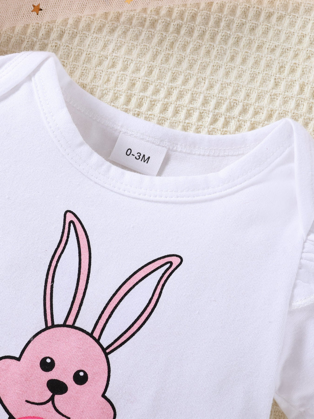 Conjunto Infantil Coelhinho Xadrez