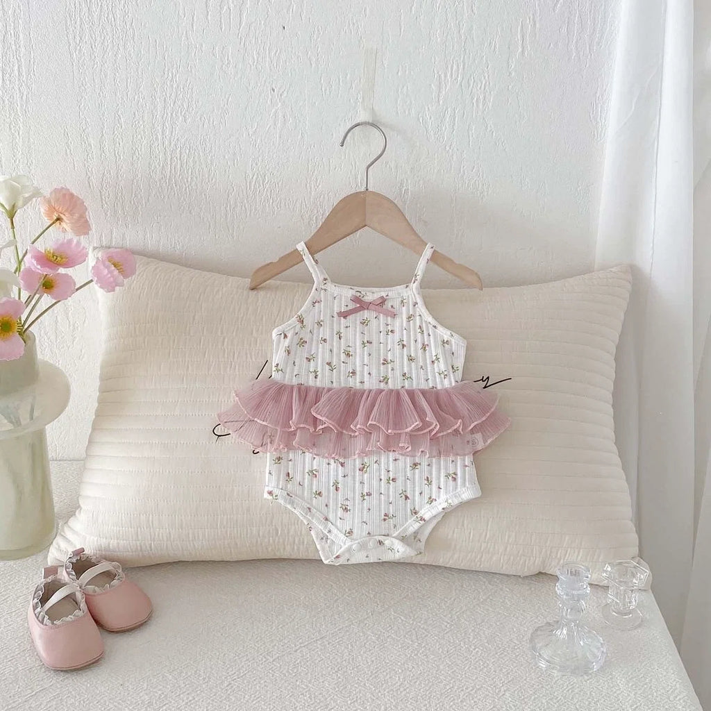 Body Infantil Feminino Florzinhas