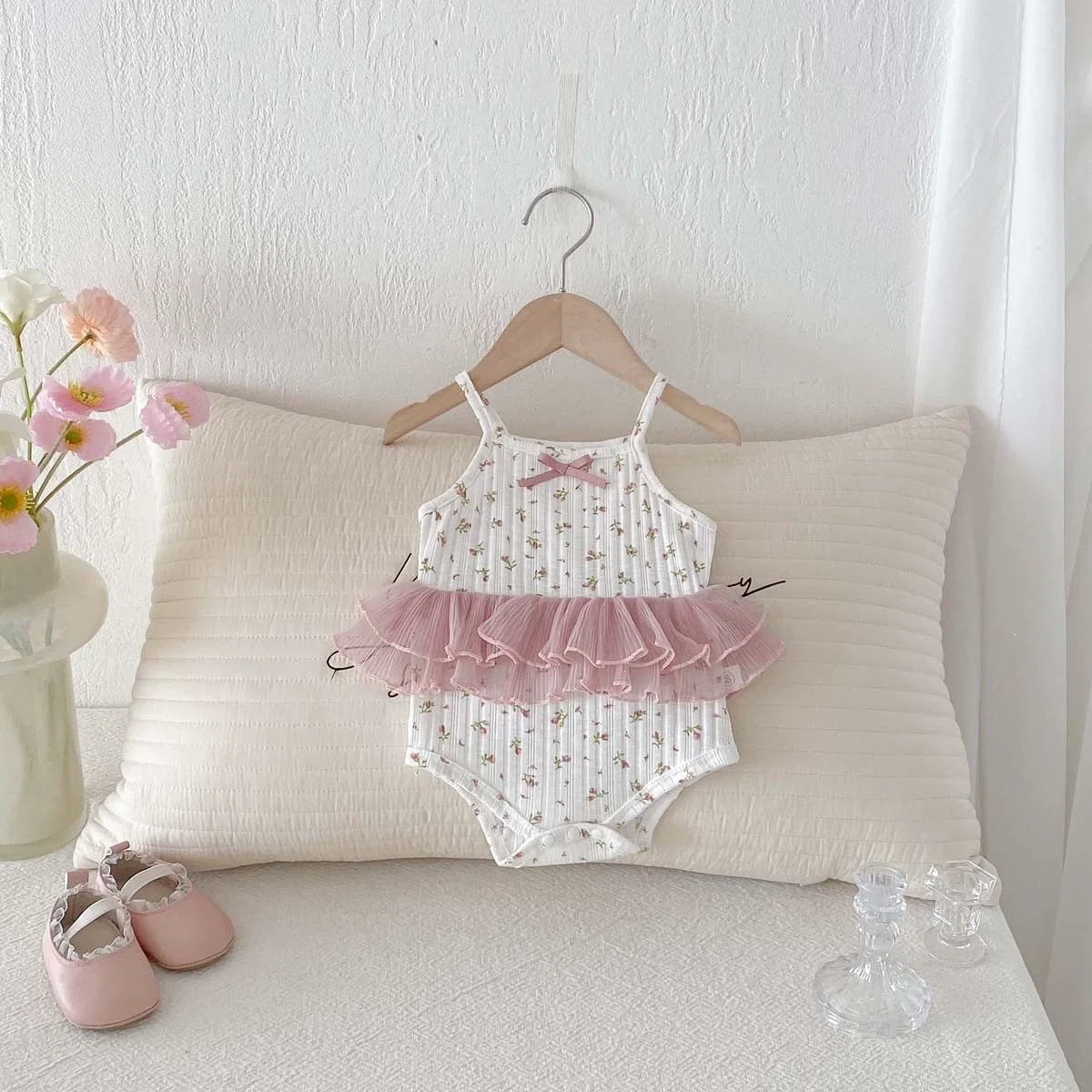 Body Infantil Feminino Florzinhas