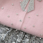 Conjunto Infantil Brilhante Lacinho