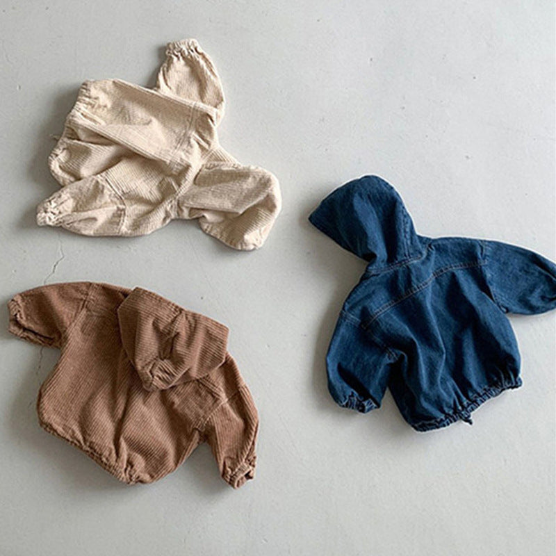 Casaco Infantil Botões e Bolsinho