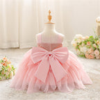 Vestido de Festa Lantejoulas e Tule Camadas