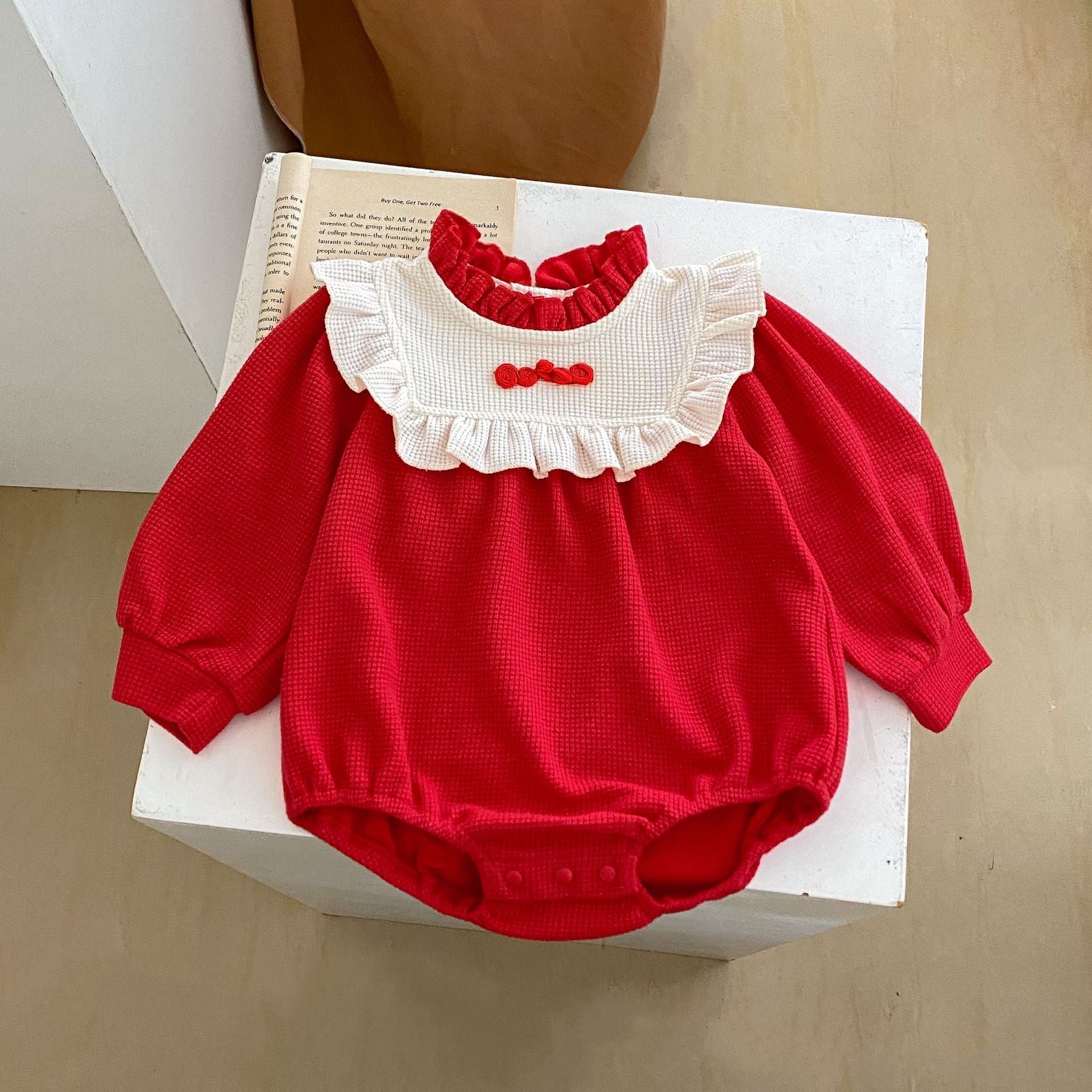 Body Infantil Feminino Vermelho