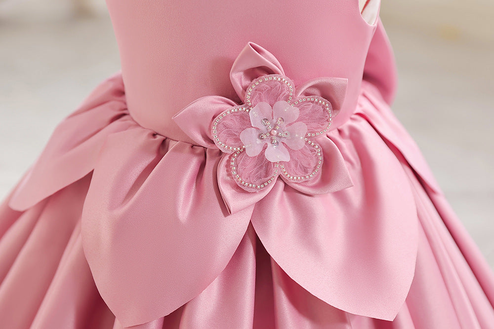 Vestido de Festa Infantil Florzinha