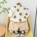 Conjunto Infantil Ursinhos Gravatinha