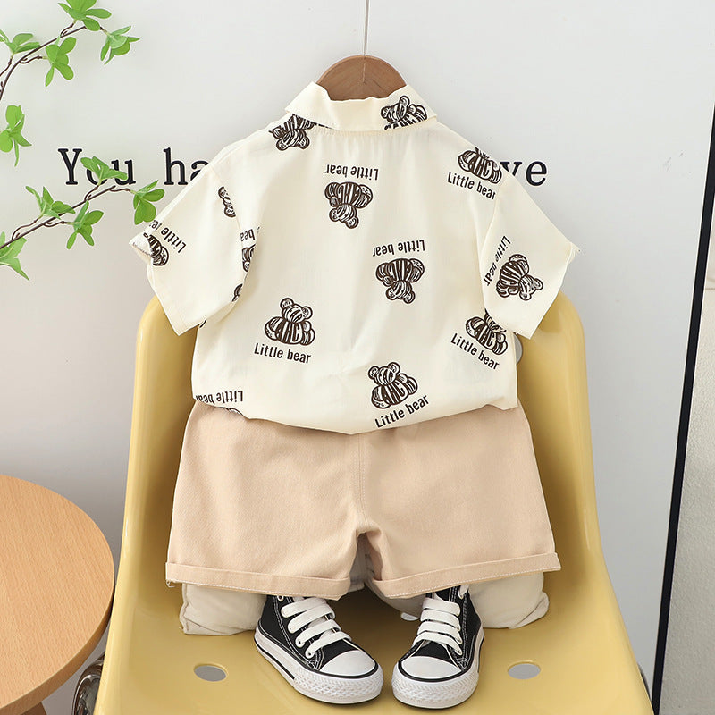 Conjunto Infantil Ursinhos Gravatinha